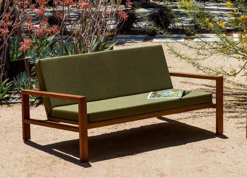 Coussins pour banc pliable d'extérieur