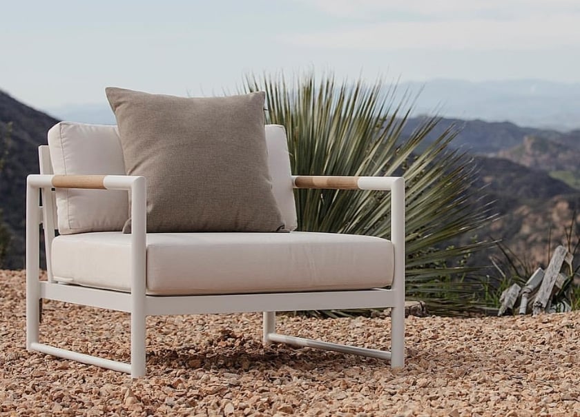Coussins pour fauteuils d'extérieur