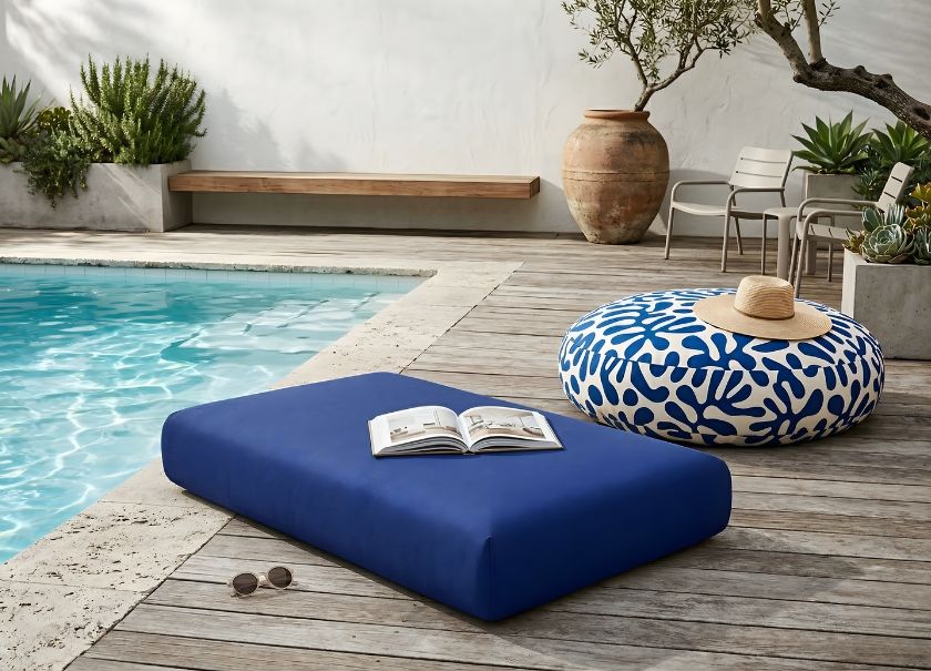 Coussins de sol extérieur 