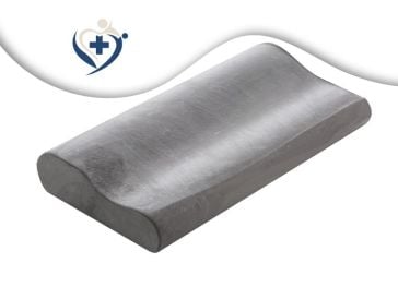 Oreiller cervical en viscoélastique avec fibres de carbone.