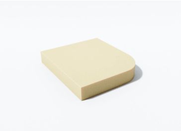 Mousse Quadrangulaire Arrondi Droit 