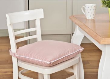 Housse pour chaise carrée avec 2 découpes