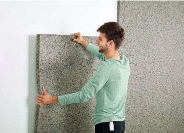  Mousse acoustique murs