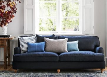 Coussin de dossier avec dentelle droite