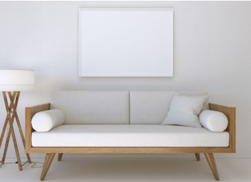 Coussin dossier banquette rectangulaire