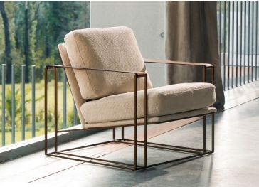 Coussin de dossier pour fauteuil carré