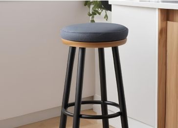 Coussin pour tabouret rond