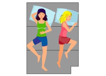 Matelas pliable découpe coin inférieur droit