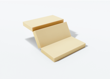 Mousse pliable 3 parties