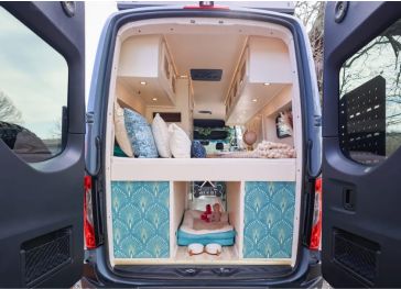 Surmatelas pliable avec coupe inférieure gauche