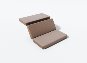 Coussin Bain de Soleil 3 Parties