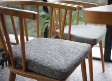 Coussin de chaise trapézoïdal inversé