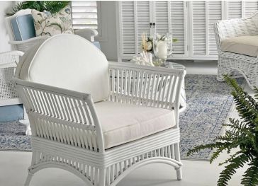 Coussin extérieur pour dossier semi-circulaire