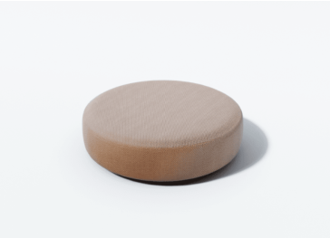 Coussin de sol rond pour extérieur