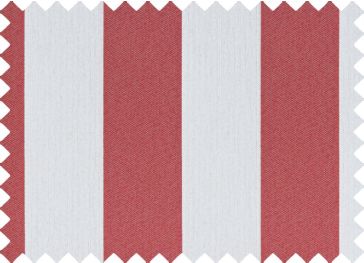 Toile Rayures Goleta Rouge