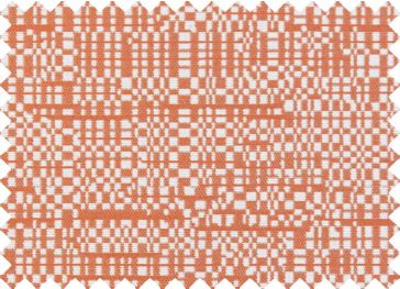 Toile Imprimé Raquero Orange