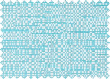 Toile Imprimé Raquero Turquoise