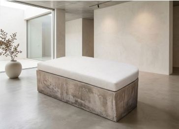 Housse de siège pour banc semi-circulaire droit