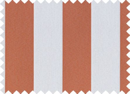 Toile Rayures Goleta Orange