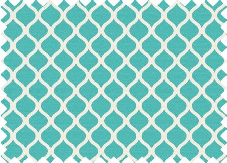 Toile  Lemons Turquoise