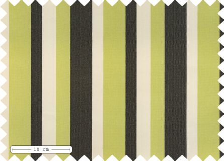 Toile Rayures Mallorca Pistache