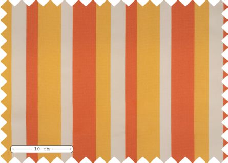 Toile Rayures Mallorca Orange