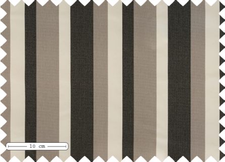 Toile Rayures Mallorca Gris