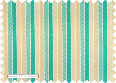 Toile Rayures Menorca Turquoise