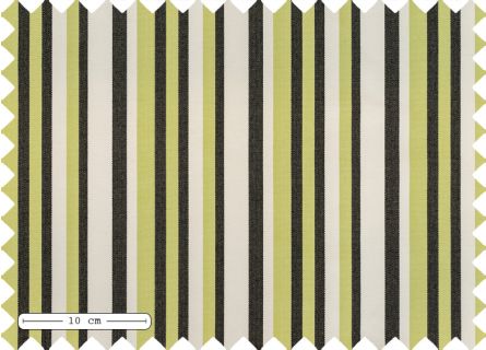 Toile Rayures Ibiza Pistache