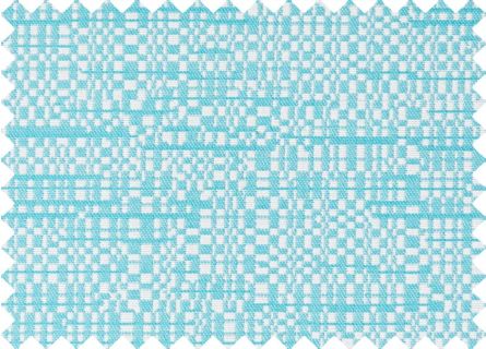 Toile Imprimé Raquero Turquoise