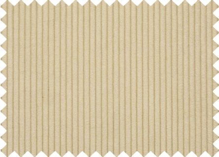 Tissu Velours Côtelé Scala Ivoire