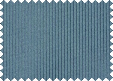 Tissu Velours Côtelé Scala Bleu Ciel