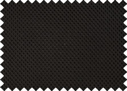 Tissu Air-3D Hydrofuge Pour Automobile Noir