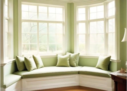 Coussin trapézoïdal pour banc sous la fenêtre Coussin trapézoïdal pour banc sous la fenêtre