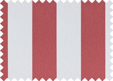 Toile Rayures Goleta Rouge