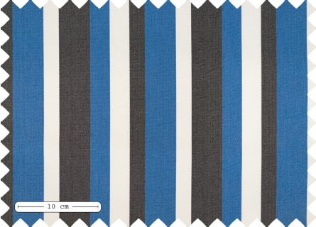 Toile Rayures Mallorca Bleu