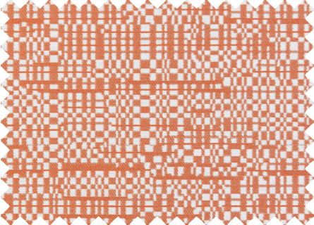 Toile Imprimé Raquero Orange