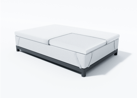 TOYABR Surmatelas En Mousse à Mémoire De Forme Infusée De Gel Avec