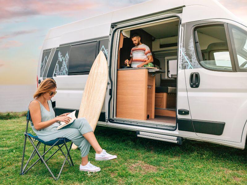 Rangement textiles pour camping-car, van & fourgon aménagé