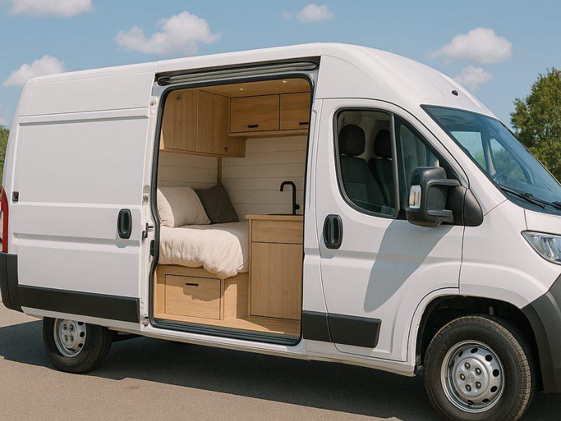 Idées de décoration pour votre van cet été avec des matelas et coussins en mousse