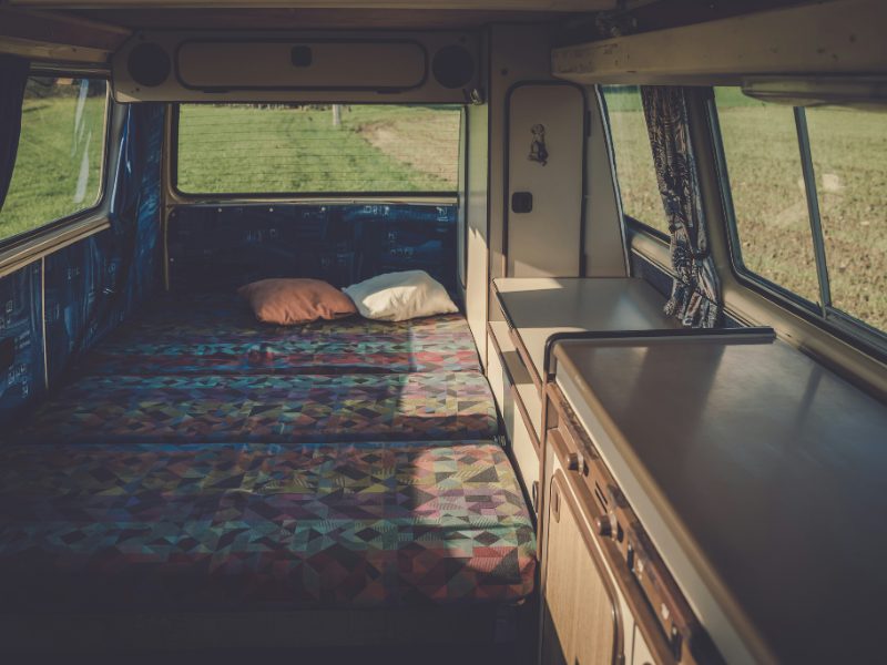 intérieur d'un camping-car
