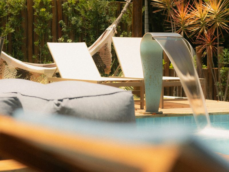 terrasse avec piscine